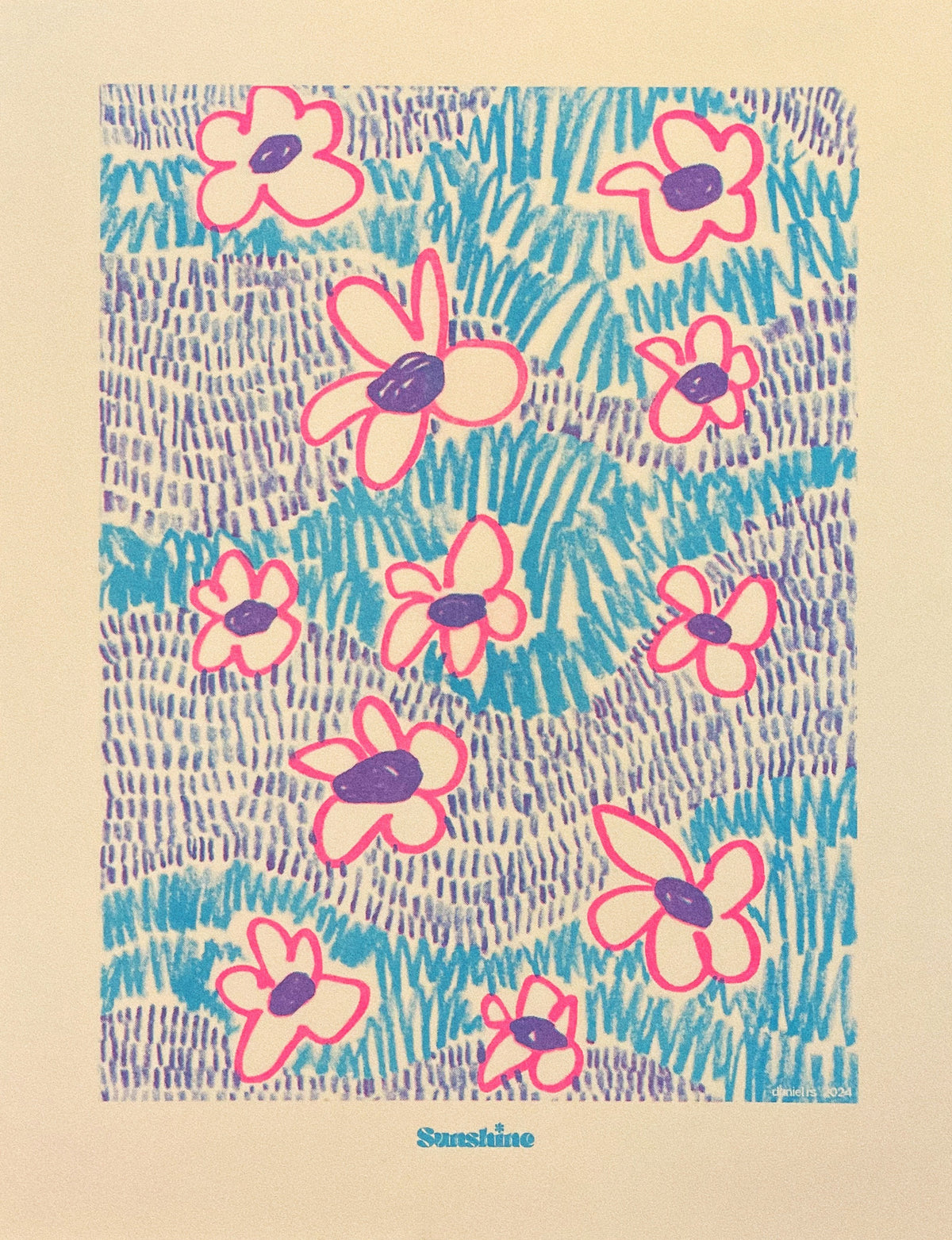 Daniel Rodriguez Suarez- "Flowers On The Lawn"