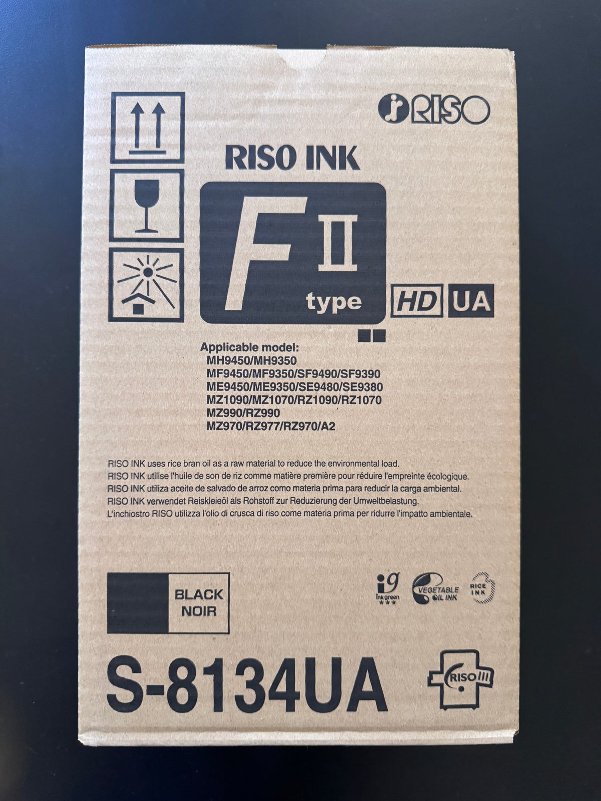 FII RISO Ink: HD Black (UA-type)