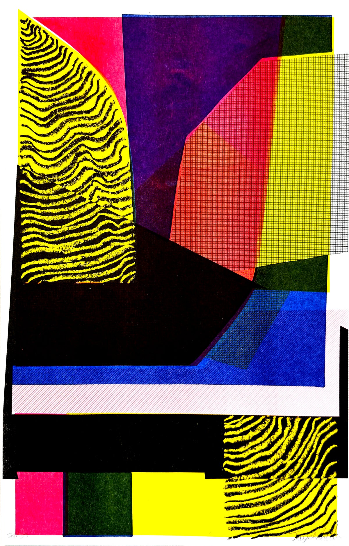 Ghost In The Machine RISO Print