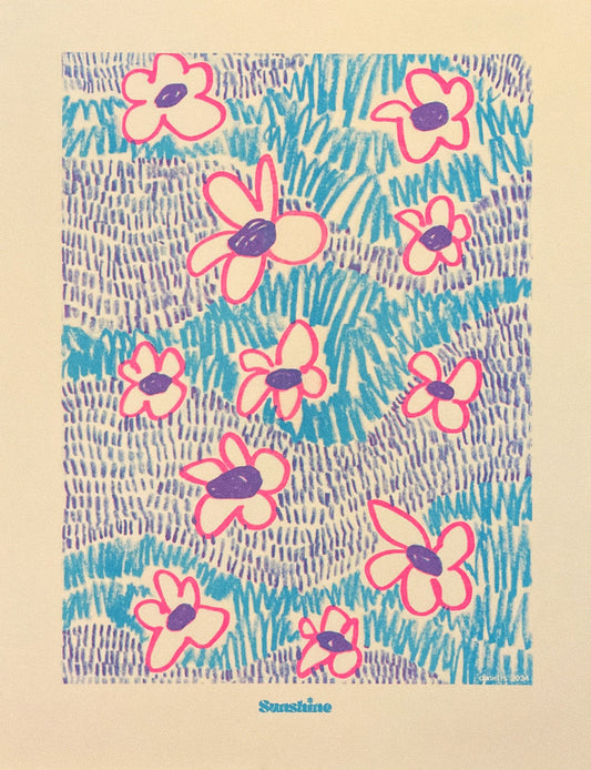 Daniel Rodriguez Suarez- "Flowers On The Lawn"