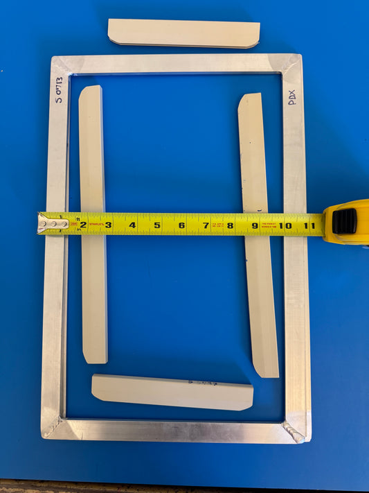 Clip Fit, Thin Aluminum Frame