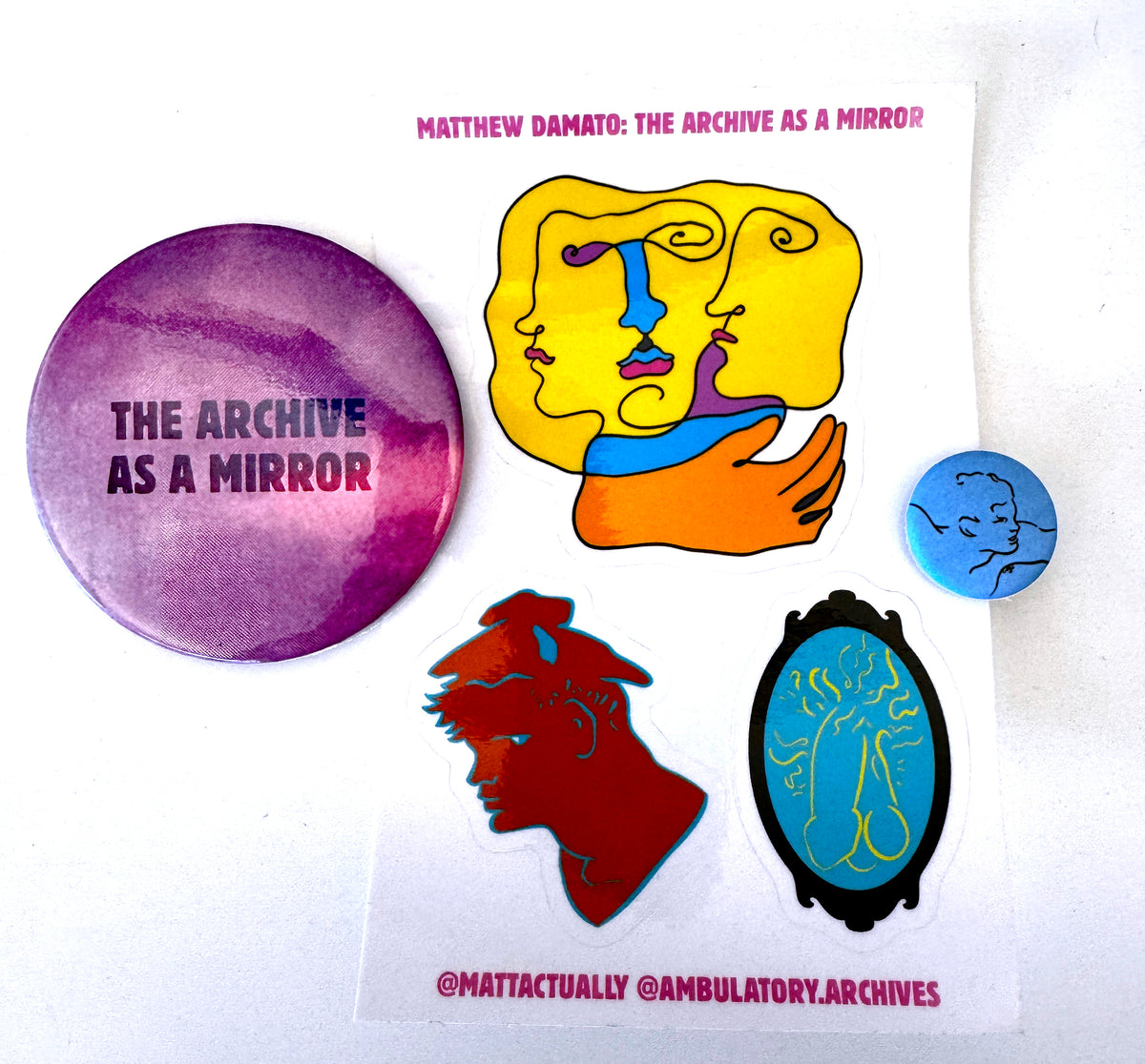 Matthew D’Amato, The Archive As Mirror Merch Pack