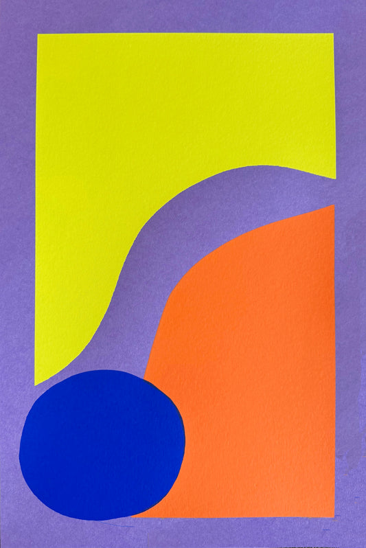 Single Tear Silkscreen Print