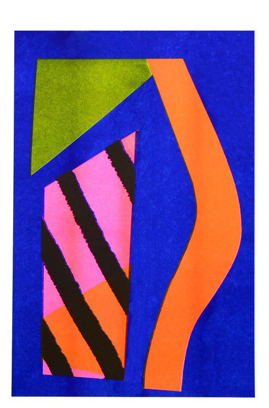 In Bed (NYE) RISO Art Print